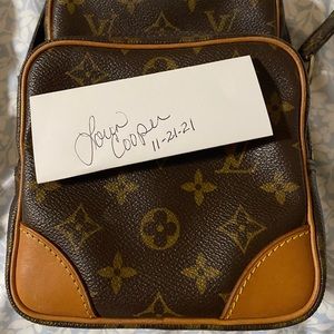 Authentic Louis Vuitton Amazon Crossbody bag